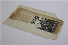 Tarzan (Herman Brix) & John Duncan Dunn Original Photo - J.D. Dunn Collection