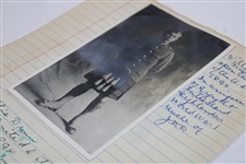 First US Open Runner-Up Willie Dunn in War Uniform Original Photo - J.D. Dunn Collection