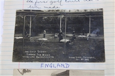 First Golf Court Ever Made Original Photo - John Duncan Dunn Collection