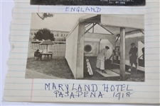 First Golf Court Ever Made Original Photo - John Duncan Dunn Collection