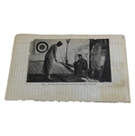 First Golf Court Ever Made Original Photo - John Duncan Dunn Collection