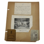 Los Angeles Country Club Membership Acceptance Card - J.D. Dunn Collection
