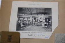 Los Angeles Country Club Membership Acceptance Card - J.D. Dunn Collection