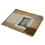 Los Angeles Country Club Membership Acceptance Card - J.D. Dunn Collection