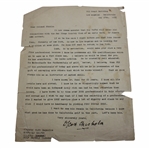 Scott Crisholm 1931 Letter of Recommendation to Colonel Hinkle - J.D.D. Collection