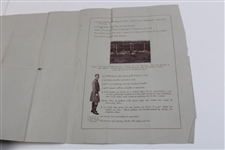 Dunn Golf School 'Learning Golf with Seymour Dunn' Pamphlet & Brochure - J.D.D. Collection