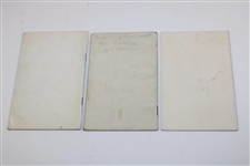 Three (3) 1941 'Golf' by John Duncan Dunn Booklets Inc. Last Copy - J.D.D. Collection