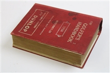 1938 'The Golfer's Handbook' Yearly Issue - J.D. Dunn Collection