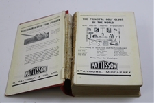 1938 'The Golfer's Handbook' Yearly Issue - J.D. Dunn Collection