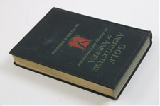 George C. Thomas Jr. Signed 1st Ed 1927 'Golf Architecture in America' Book - J.D.D. Collection JSA ALOA