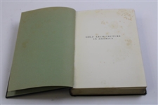 George C. Thomas Jr. Signed 1st Ed 1927 'Golf Architecture in America' Book - J.D.D. Collection JSA ALOA