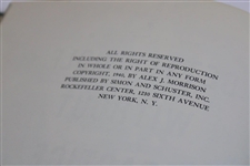 1940 'Better Golf Without Practice' Signed by Alex J. Morrison - J.D.D. Collection JSA ALOA