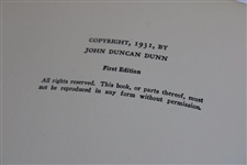 John Duncan Dunn's Personal 1931 'Natural Golf' First Edition Book Gifted to Daughter Monica