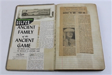 John Duncan Dunn's Personal 'Record' Scrapbook - J.D. Dunn Collection