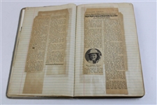 John Duncan Dunn's Personal 'Record' Scrapbook - J.D. Dunn Collection