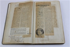 John Duncan Dunn's Personal 'Record' Scrapbook - J.D. Dunn Collection