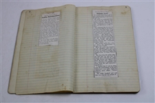John Duncan Dunn's Personal 'Wilshire Life Record' Scrapbook - J.D. Dunn Collection