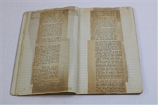 John Duncan Dunn's Personal 'Wilshire Life Record' Scrapbook - J.D. Dunn Collection