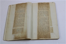 John Duncan Dunn's Personal 'Wilshire Life Record' Scrapbook - J.D. Dunn Collection