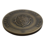 1958 Surrey County Golf Union 'Club Championship' at Walton Heath Medal in Case