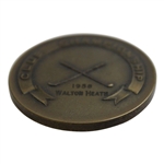 1958 Surrey County Golf Union 'Club Championship' at Walton Heath Medal in Case
