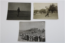 Thirty-One (31) 1946 Daily Mail Original Golfing Photographs & Negatives