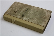 1804-1805 'The Edinburgh & Leith Directory in the City and Suburbs...' w/Early Golf Ball & Clubmakers