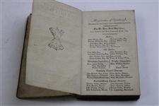 1804-1805 'The Edinburgh & Leith Directory in the City and Suburbs...' w/Early Golf Ball & Clubmakers