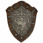 1903 Kashmir Golf Club Silver Shield Trophy - Hallmarked Glasgow