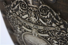 1903 Kashmir Golf Club Silver Shield Trophy - Hallmarked Glasgow