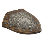 1903 Kashmir Golf Club Silver Shield Trophy - Hallmarked Glasgow