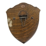 1903 Kashmir Golf Club Silver Shield Trophy - Hallmarked Glasgow