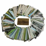 One-Hundred (100) Vintage Used & Unused Golf Postcards - Clubhouses, Courses & more