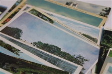 One-Hundred (100) Vintage Used & Unused Golf Postcards - Clubhouses, Courses & more