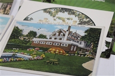 One-Hundred (100) Vintage Used & Unused Golf Postcards - Clubhouses, Courses & more