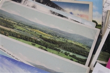 One-Hundred (100) Vintage Used & Unused Golf Postcards - Clubhouses, Courses & more