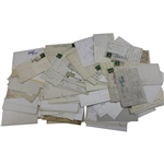One-Hundred (100) Vintage Used & Unused Golf Postcards - Clubhouses, Courses & more