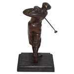Spelter Golfer Figure