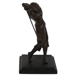 Spelter Golfer Figure