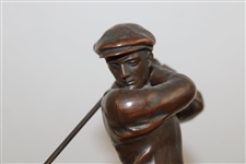 Spelter Golfer Figure