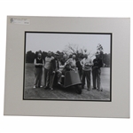 1953 Bobby Jones, Cliff Roberts, Pres Eisenhower Frank Christian Studios Photo Print - Matted