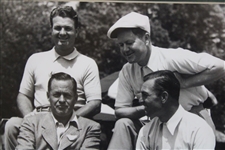 Jones, Hogan, Demaret & Nelson Frank Christian Studios Photo Print - Matted