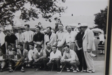 1948 Masters Tournament Field Frank Christian Studios Photo Print - Matted