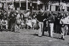 Great Foursome Armour, Hagen, Sarazen & Jones Frank Christian Studios Photo Print - Matted