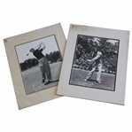 Two (2) Ben Hogan Frank Christian Studios Photo Print - Matted