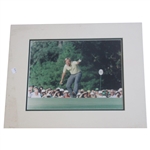 Nicklaus Puts Green Jacket on Palmer Plus Nicklaus Frank Christian Studios Photo Print - Matted