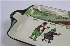 Royal Doulton Chas. Crombie Golf Seriesware Large Sandwich Tray     