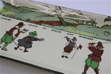 Royal Doulton Chas. Crombie Golf Seriesware Large Sandwich Tray     