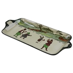 Royal Doulton Chas. Crombie Golf Seriesware Large Sandwich Tray     