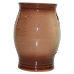 Royal Doulton Kingsware Chas. Crombie Puritan Golfers Airbrush Brown Golf Tankard